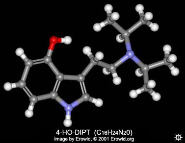 4-HO-DiPT Molecule