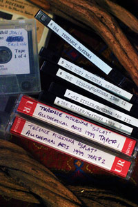 McKenna Audio Tapes, photo by Jon Hanna